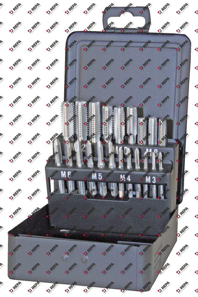 Handtapset HSS M3/M4/M5/M6/M8/M10/M12 DIN 352