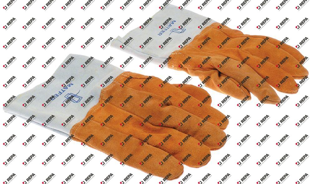 guantes piel resis.a la temp. hasta 300°C L 330mm