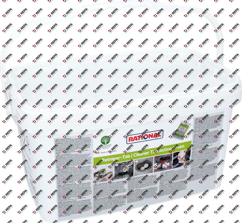 Reiniger-Tabs Active Green für Kombidämpfer