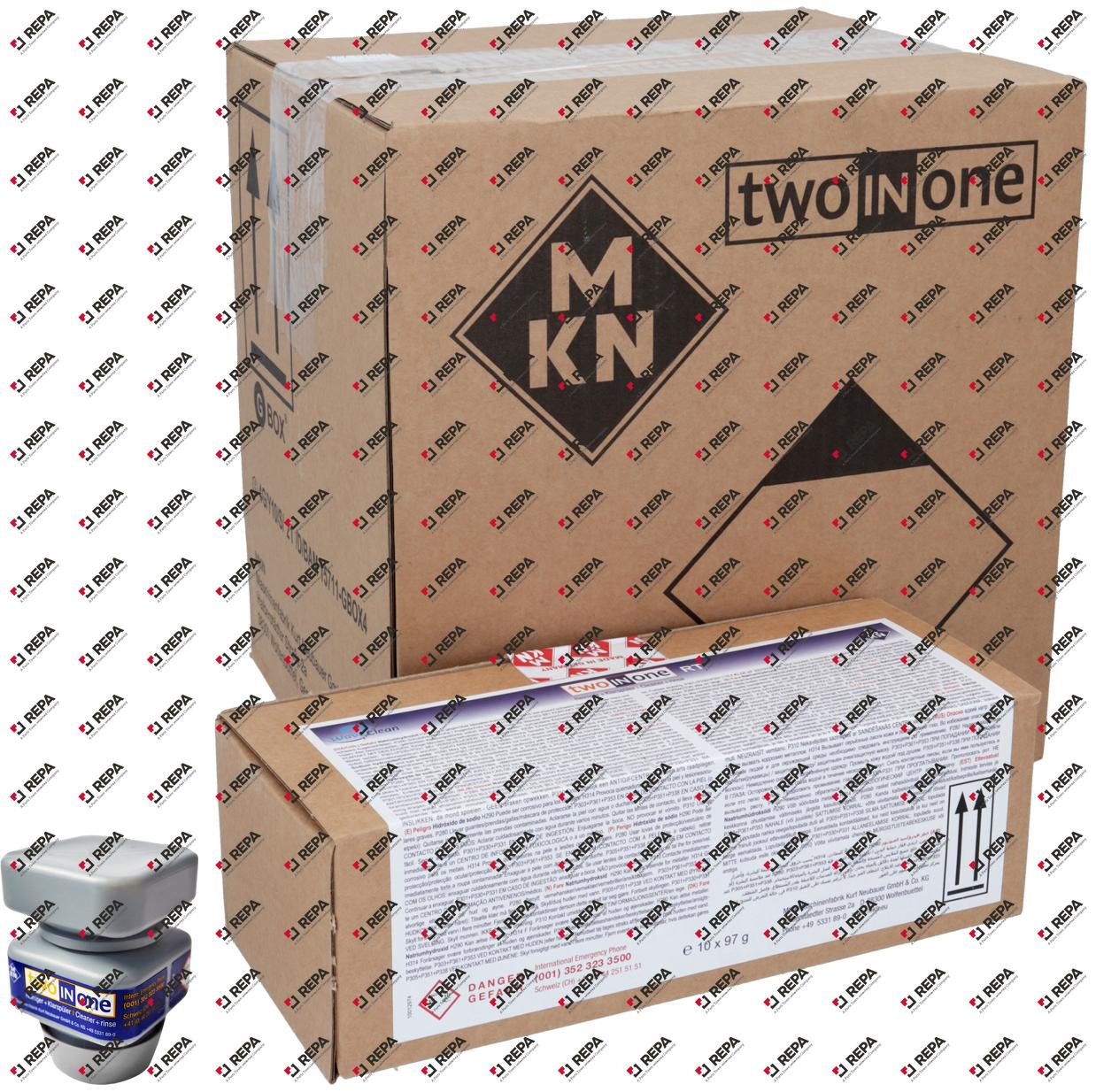 Detergente WaveClean Two in One UE 60 pzs