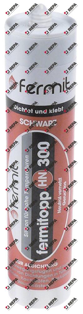 Hochtemperatur-Silikon schwarz Vernetzung neutral