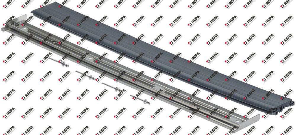 tray rack trolley gasket L 500mm with fixing sheet