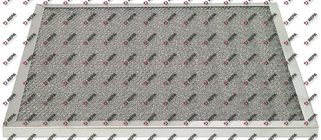 Filtro a rete inox H 500mm lar. 500mm