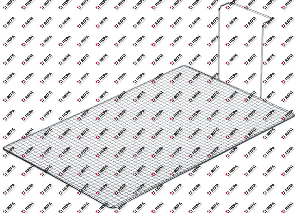Panadensieb L 410mm B 260mm H 140mm für Fritteuse