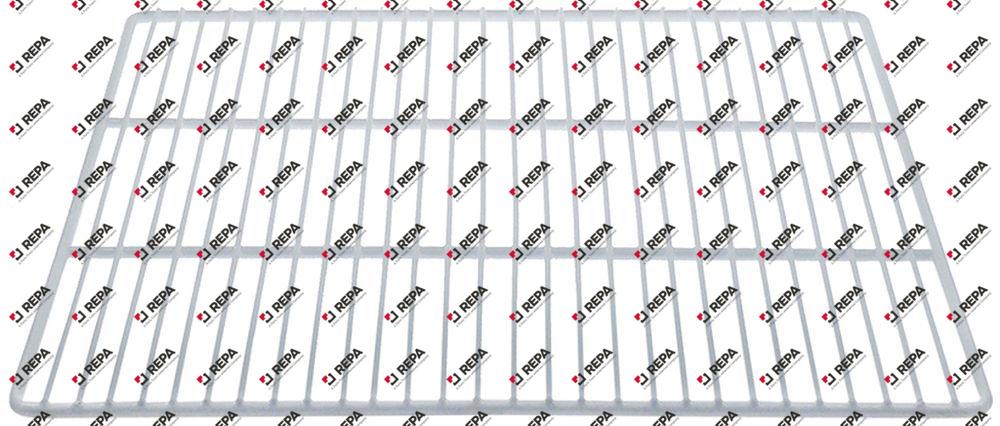 Grate W 530mm D 650mm plastic-coated steel