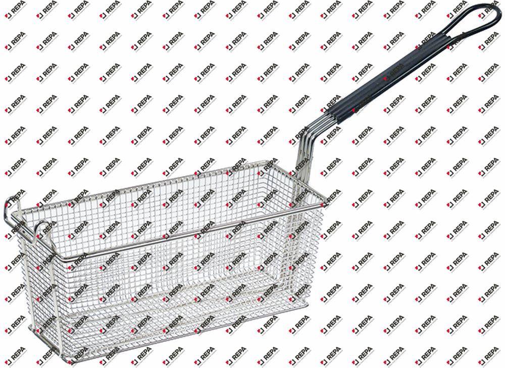 Fritteusenkorb Verchromt - 225mm Breite - Für Profi-Küchen