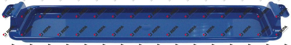 Vassoio raccogli briciole blu H 54mm L 648mm