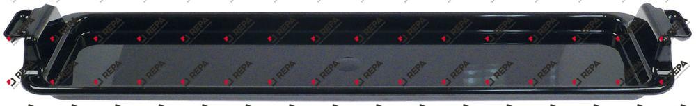 Krümeltablett schwarz H 54 mm L 648 mm B 143 mm