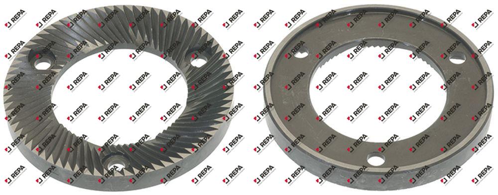 grinding burrs pair ID ø 49,2mm H 9,5mm
