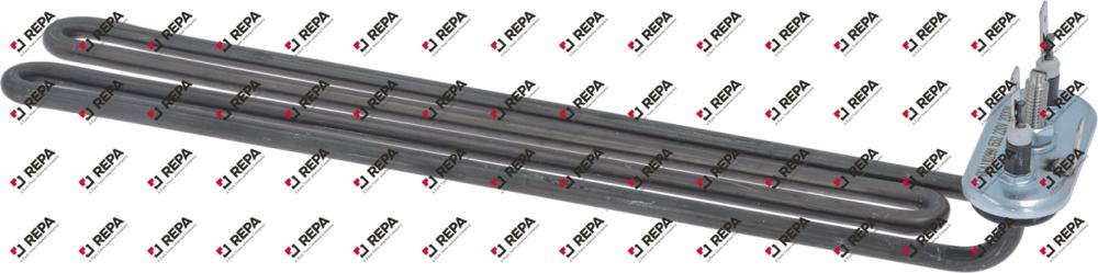 Heizkörper 2000W 220V Einbautiefe 280mm B 45mm