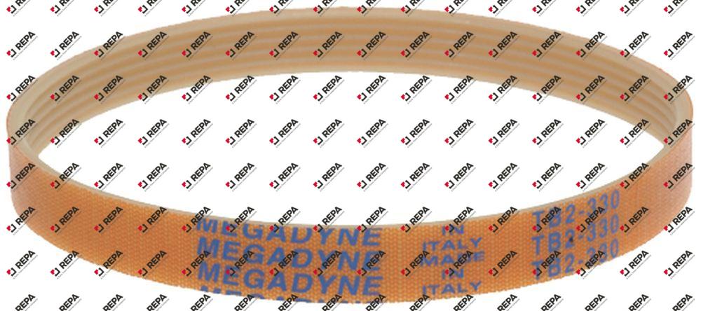 poly-v belt grooves 6 L 330mm 