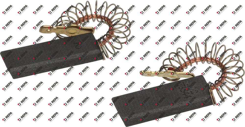 Kohlebürste Anschluss Flachstecker 4,8mm