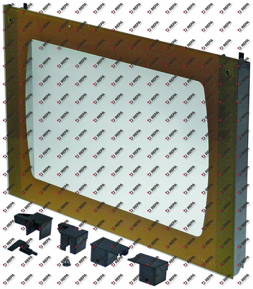Glasscheibe EP außen für Unox XF130