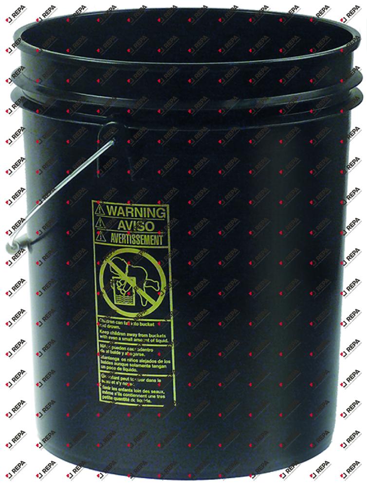 Cleaning Bucket 19L - Black