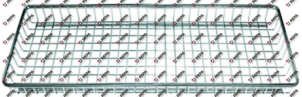 Krümelgitter GN 1/2 L 556mm B 194mm H 43mm CNS