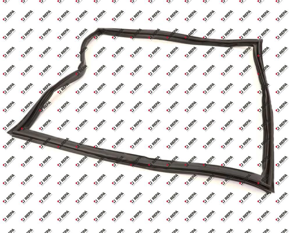 Türdichtung, schwarz, 25 11/16 x 25 1/2", T-23G-2