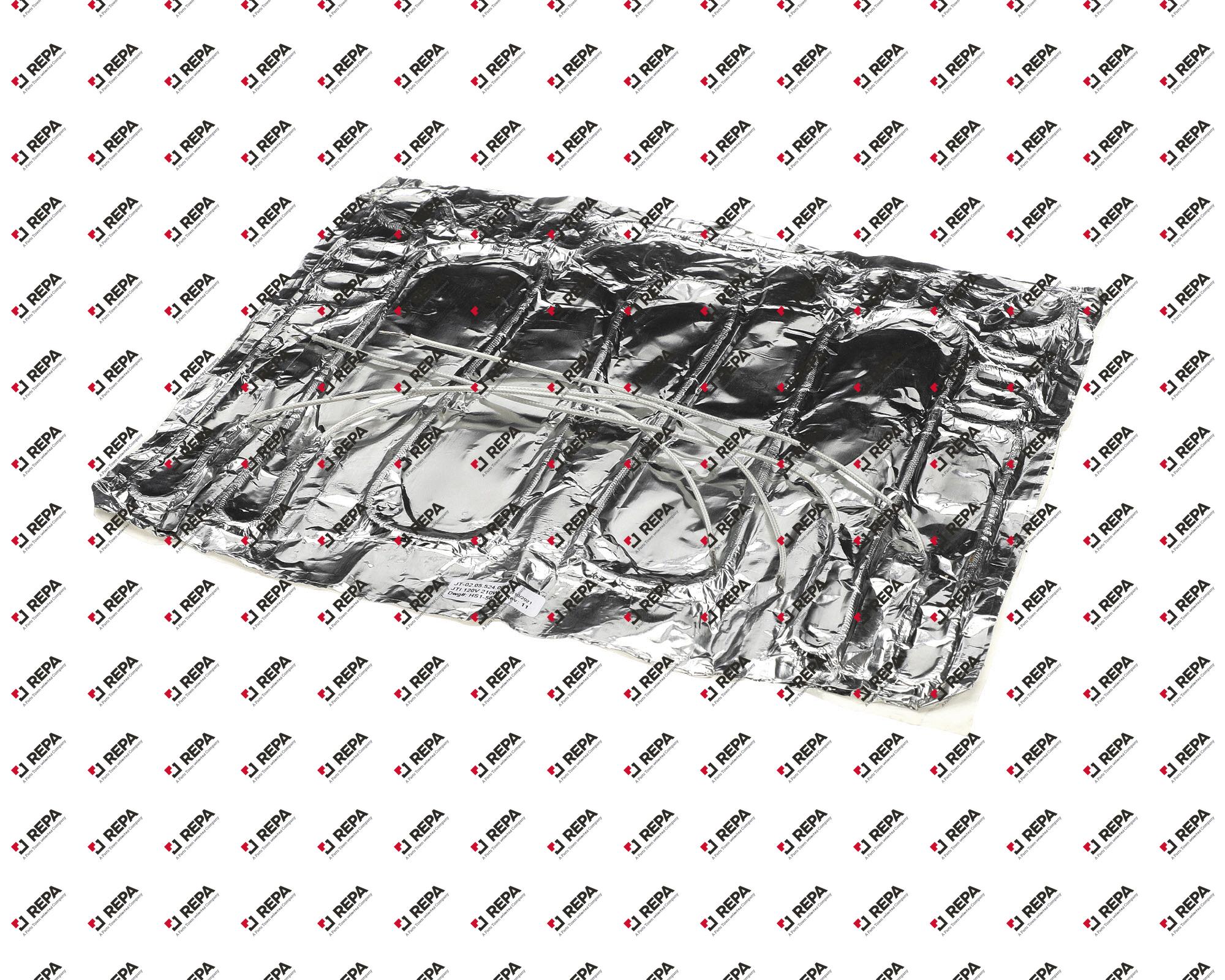 210W 120V BLKT HTR GRSB 14X11