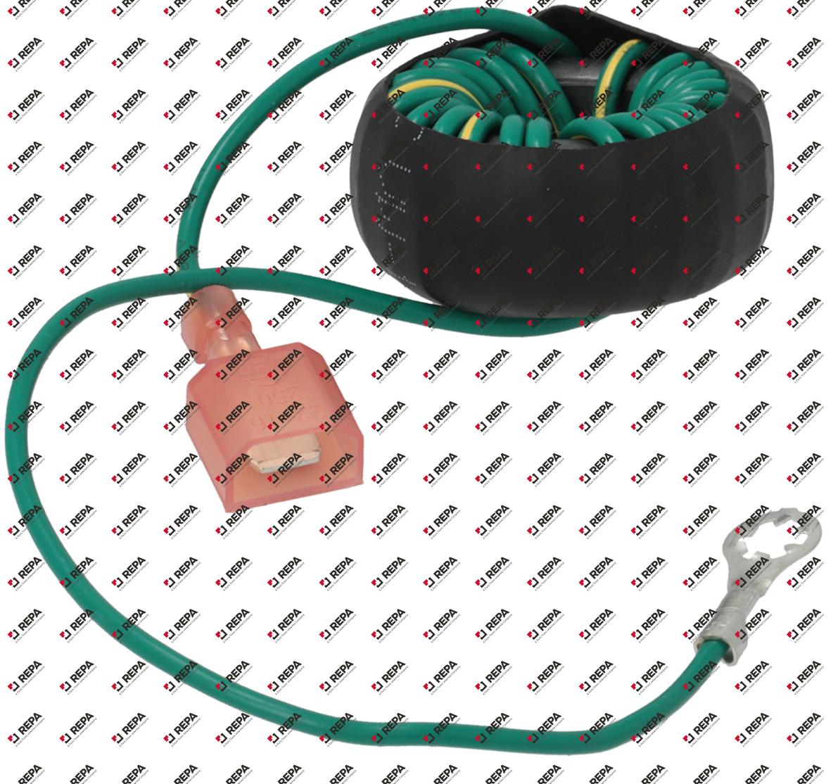 ground wire with ferrite, 20 loop, Stealth, 