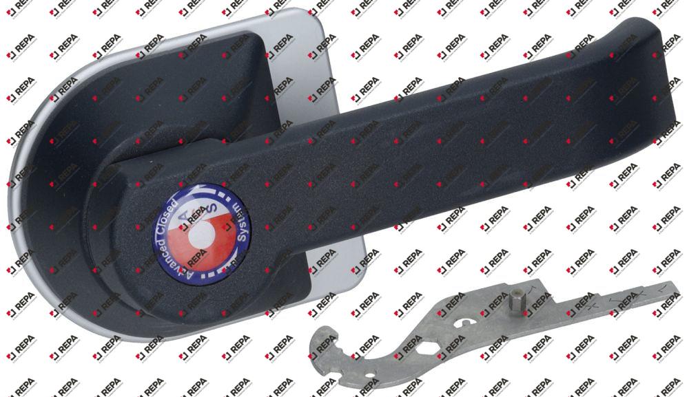 Türgriff für Modell P3 hygienisch L 210mm