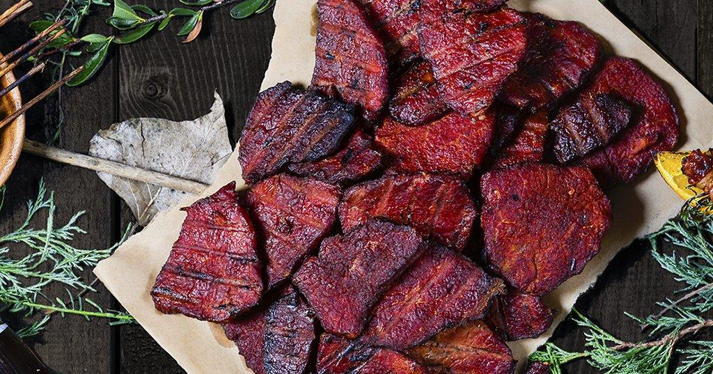 Deer Jerky Teriyaki Smoked Recipe Traeger Grills   0416 Teriyaki Deer Jerky RE HE M