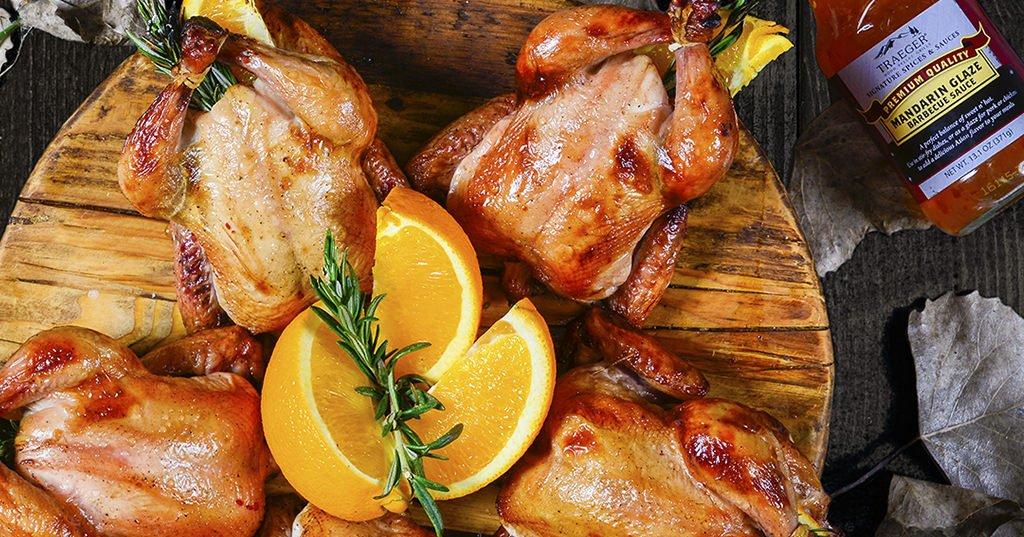 Cornish Game in Mandarin Glaze Recipe