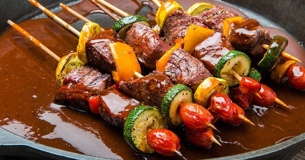 Wild Elk Tenderloin Kabobs Traeger Grills