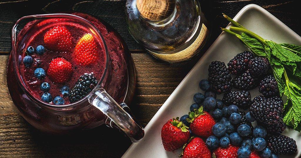 smoked cocktail berry recipes