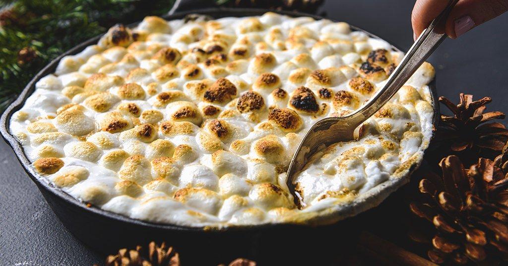 Sweet Potato Marshmallow Casserole Traeger Grills