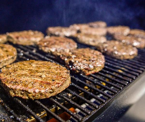 Grilled Kobe Beef Burgers