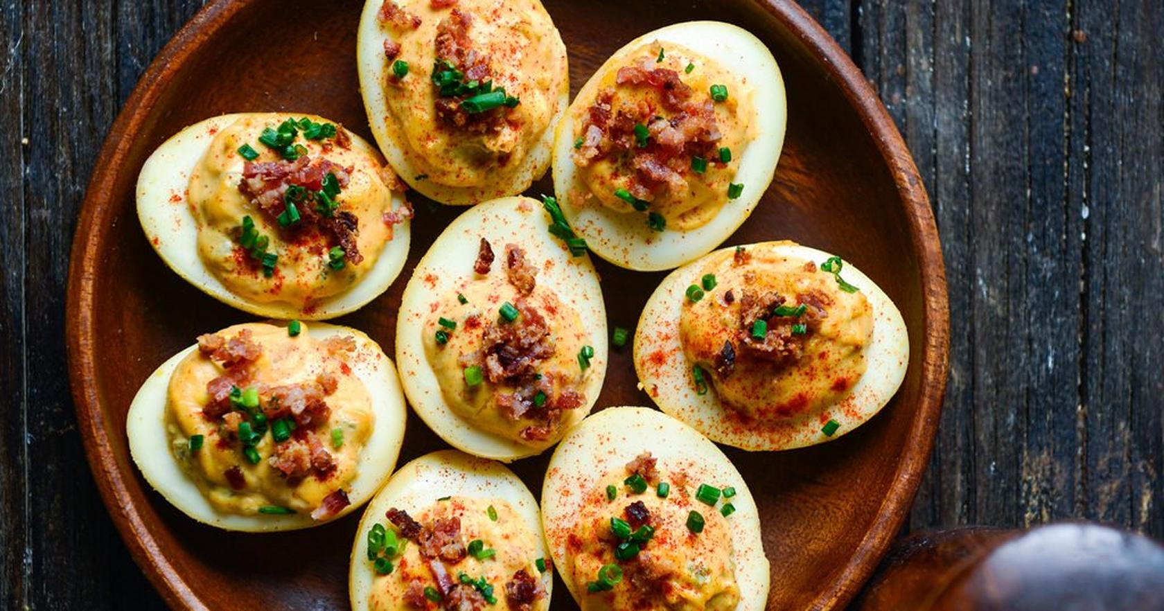 image of Traeger Smoked Deviled Eggs