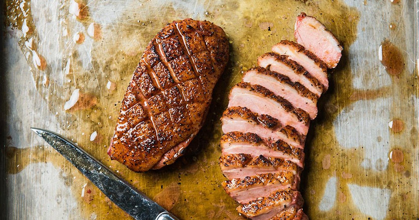 image of Grilled Duck Breasts