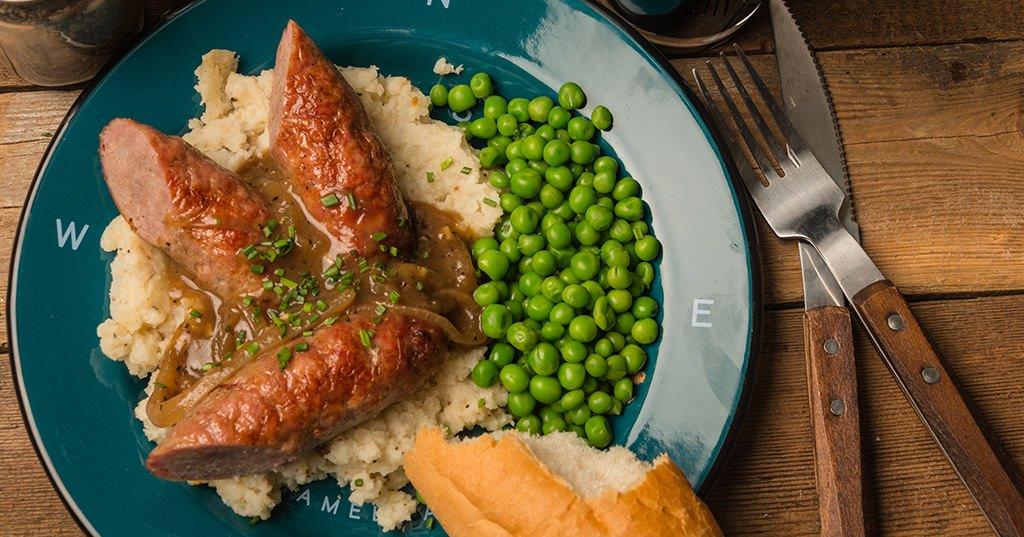 Irish Bangers & Roasted Garlic Mash Recipe Traeger Grills