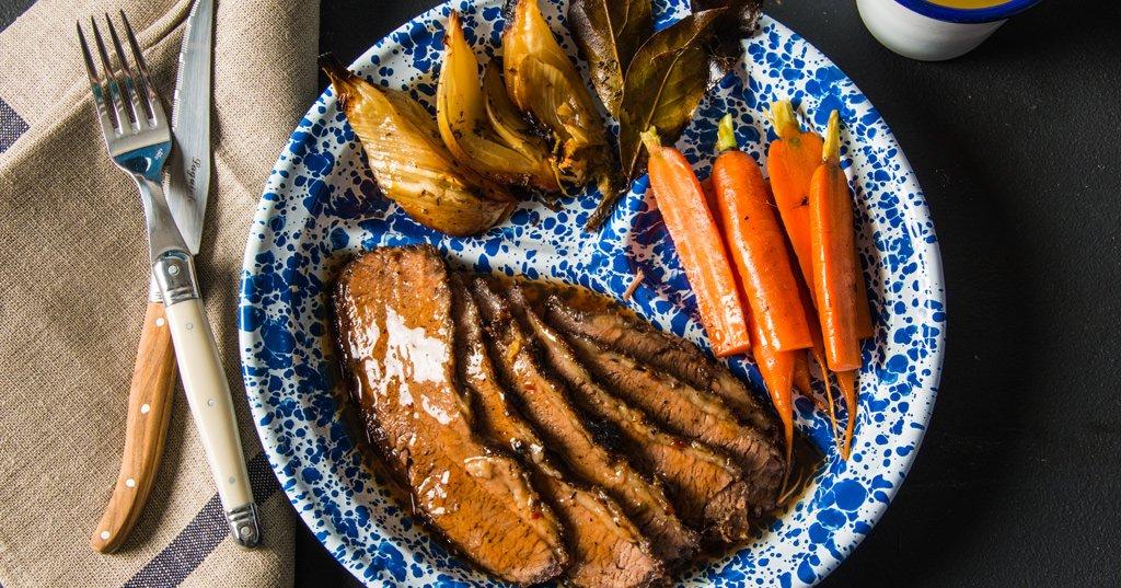 Braised Mediterranean Beef Brisket Recipe