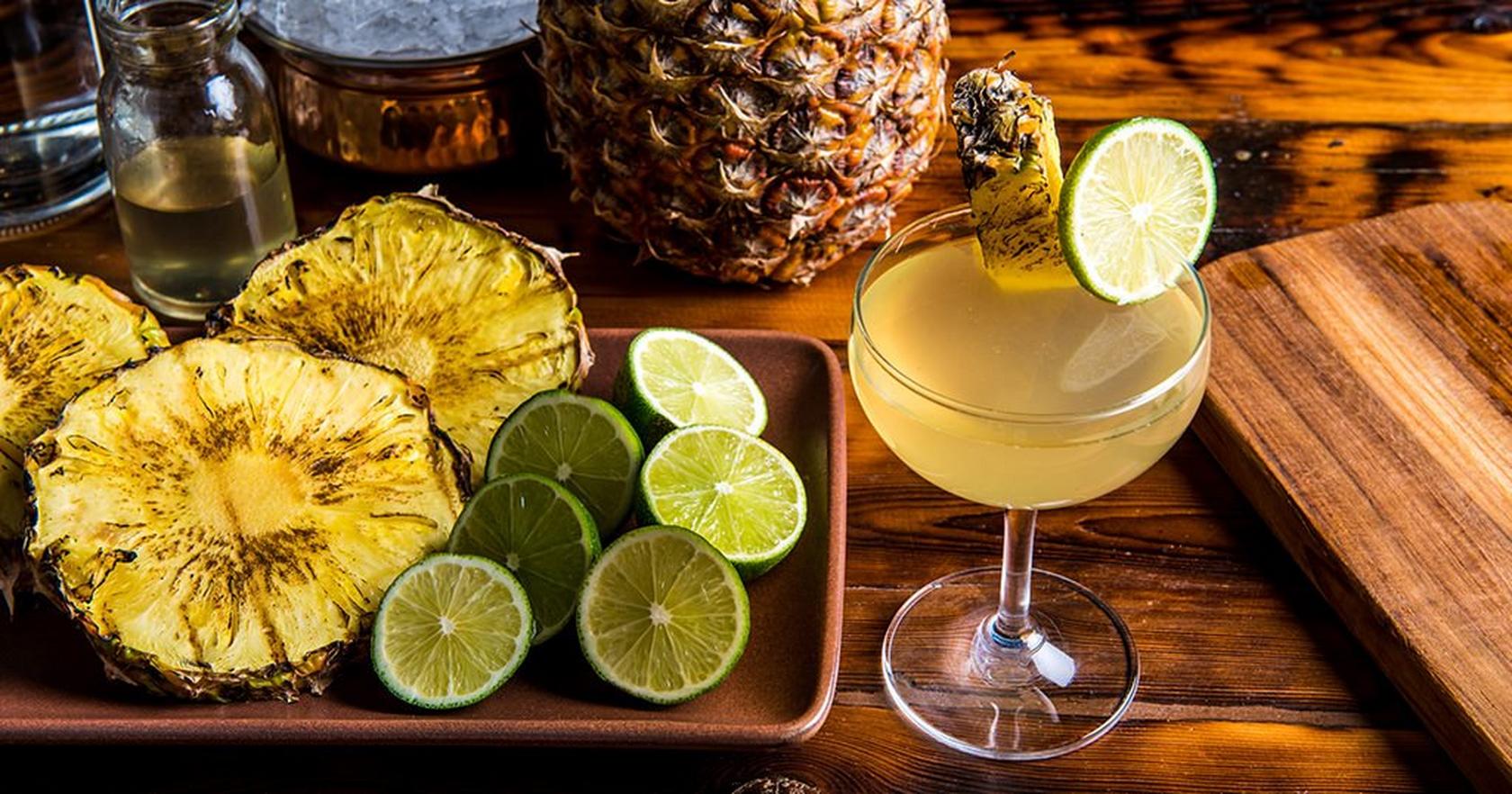 Smoked Pineapple Hotel Nacional Cocktail By Jeffrey Morgenthaler