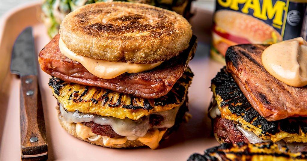 Grilled Hot Hawaiian Burger Recipe | Traeger Grills