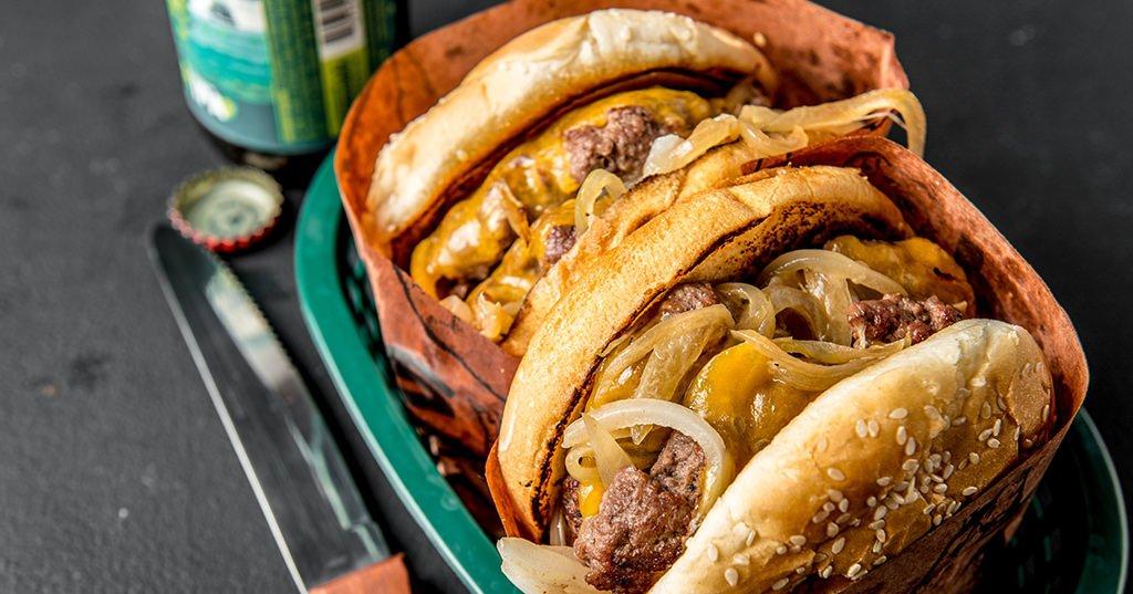 Grilled Oklahoma Onion Burger Recipe Traeger Grills