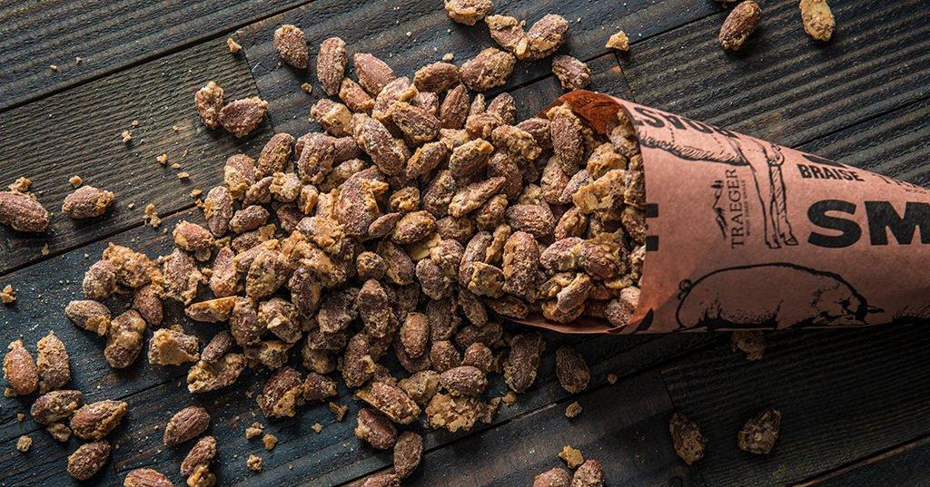 Roasted Cinnamon Almonds Recipe Traeger Grills