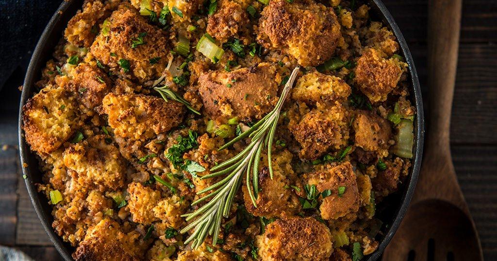 Cornbread Sausage Stuffing Recipe Traeger Grills