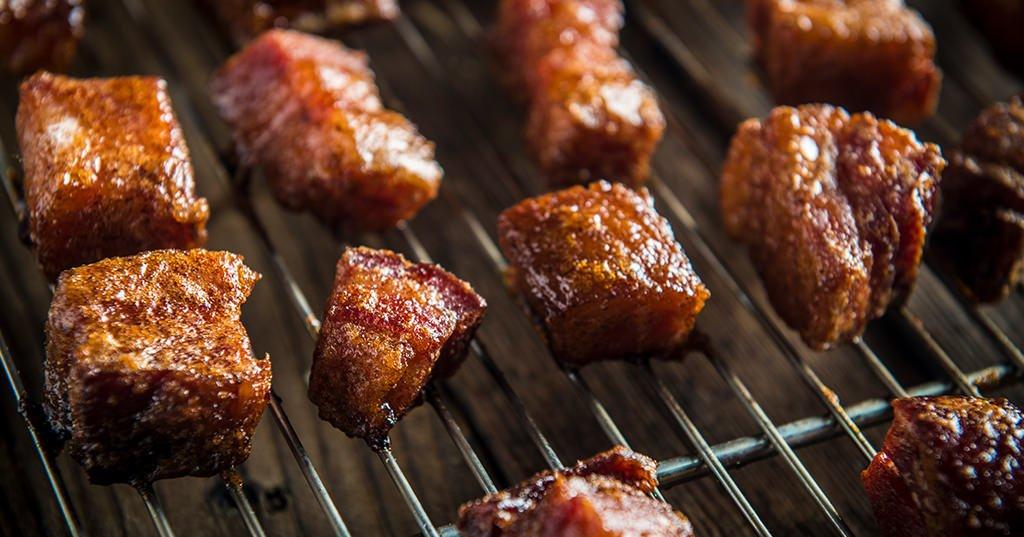 BBQ Brown Sugar Bacon Bites Recipe Traeger Grills