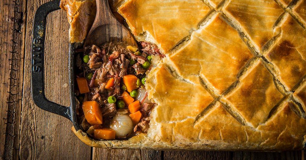 Smoked Brisket Pot Pie Recipe Traeger Grills