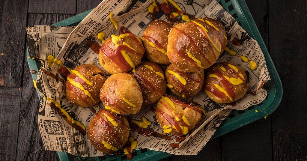 Traeger Baked Corn Dog Bites Traeger Grills
