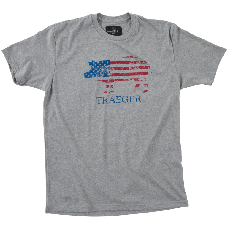 T-shirt American Pig - Grand