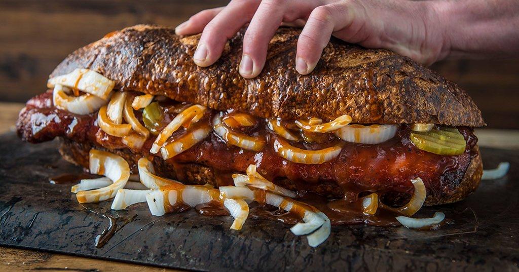 BBQ Rib Sandwich Recipe Traeger Grills