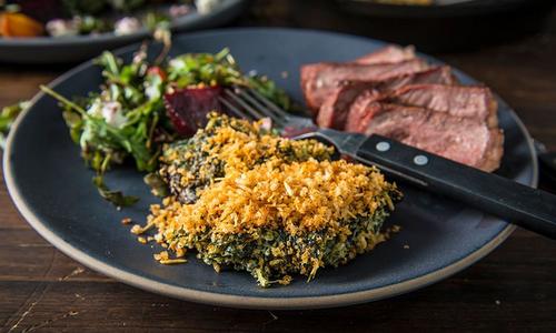 Baked Creamed Spinach Recipe | Traeger Grills