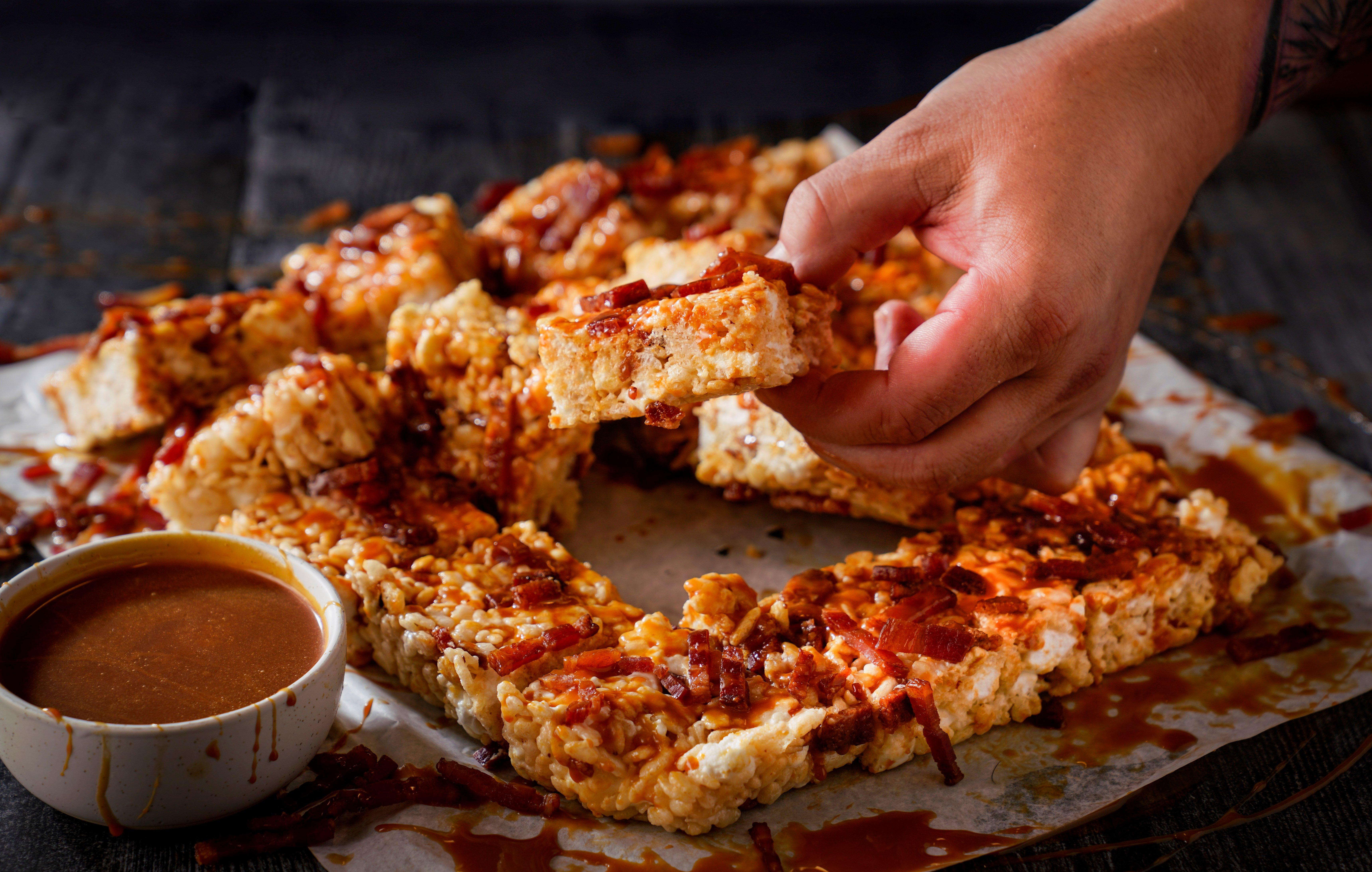 Boozy & Bacon-y Marshmallow Treats - Traeger Grills