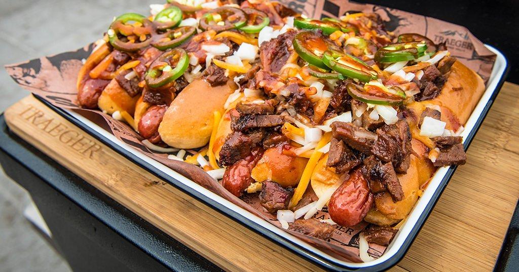 BBQ Brisket Hot Dog Recipe Traeger Grills