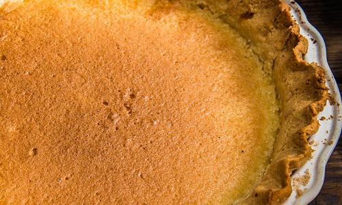 Baked Buttermilk Pie With Cornmeal Crust Pie Recipe Traeger Wood Fired Grills