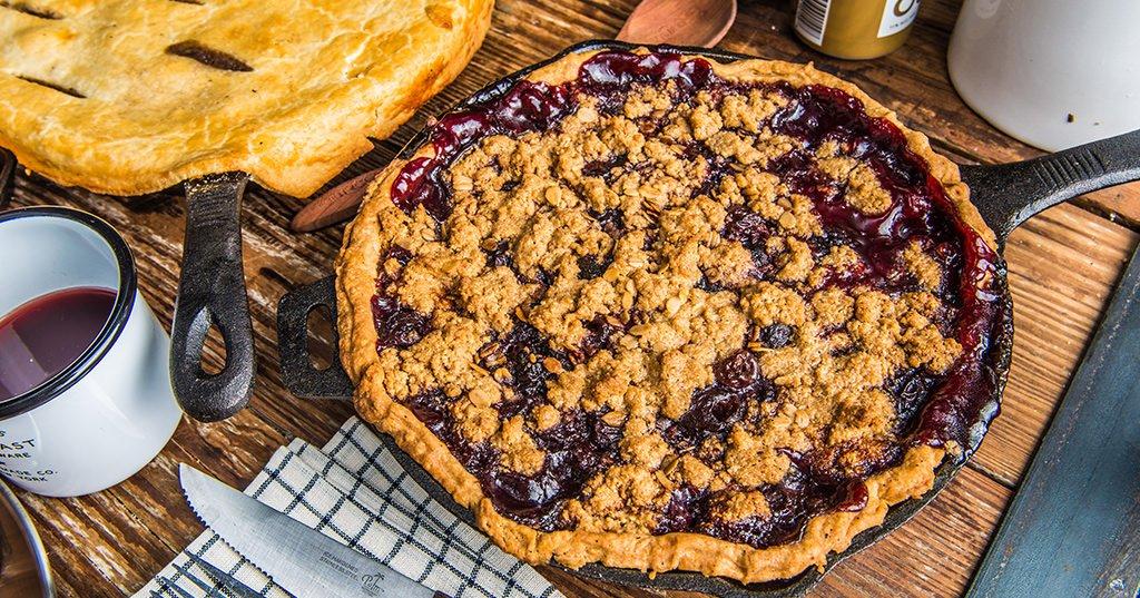 Baked Cherry Bourbon Pie Recipe Traeger Grills