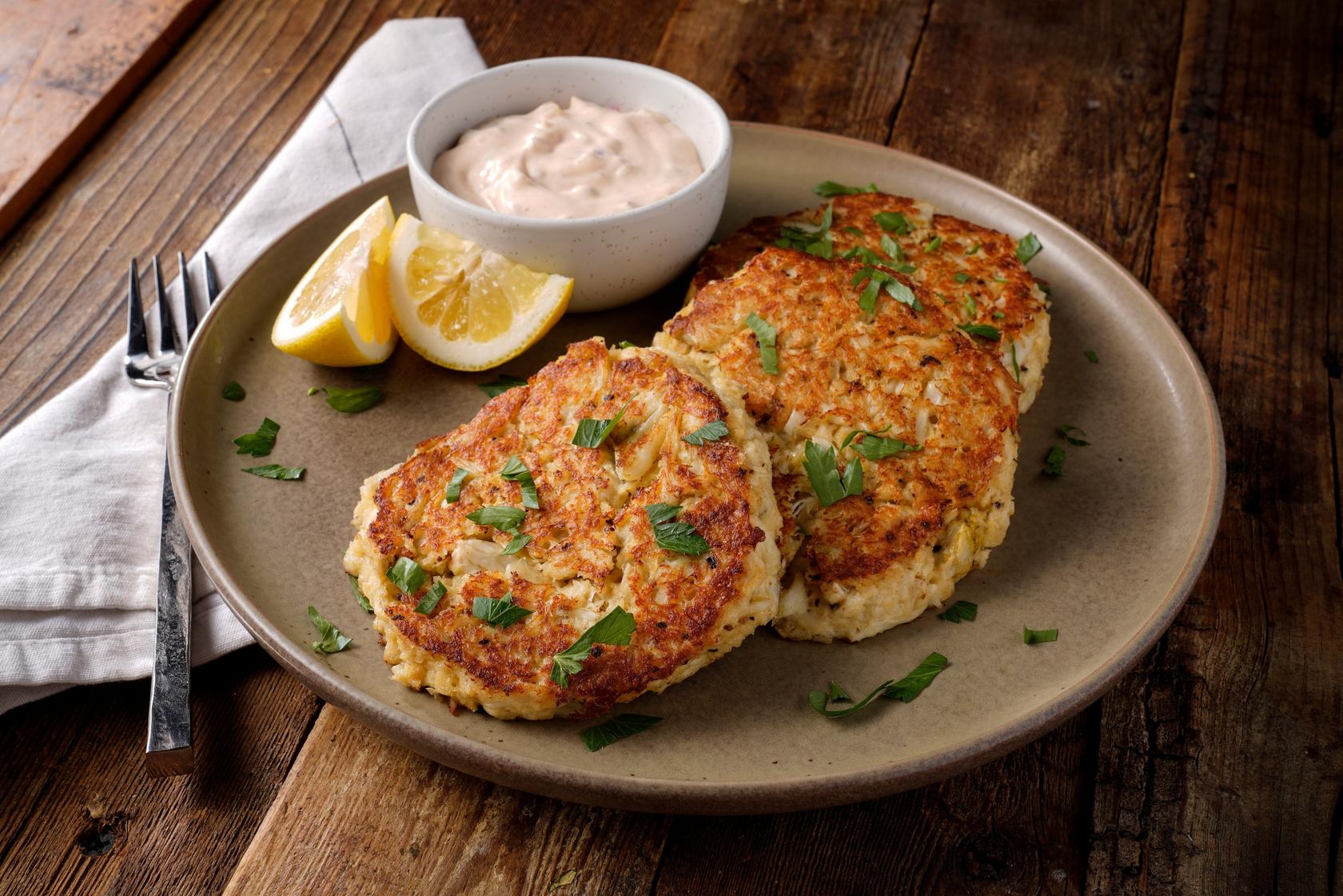 image of Flat Top Classic Crab Cakes