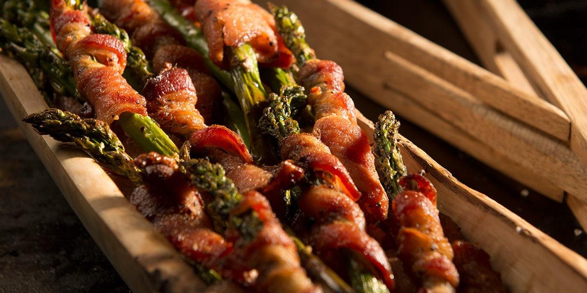 Bacon Wrapped Asparagus Traeger Grills